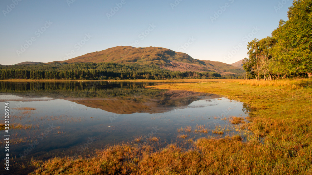 Loch Eil calm and reflection