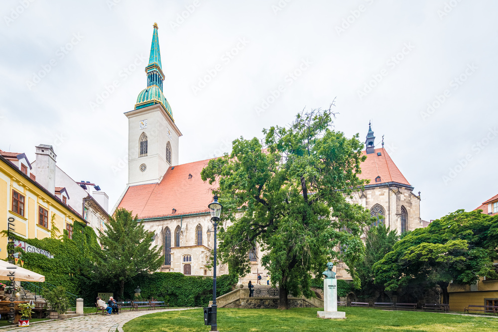 Saint Martin Cathedral in Bratislava, Slovakia.