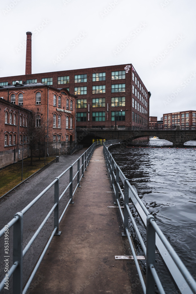 old factory building in Tampere