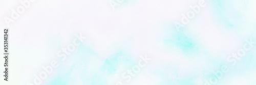 abstract aged horizontal background design with alice blue, light cyan and pale turquoise color. can be used as header or banner