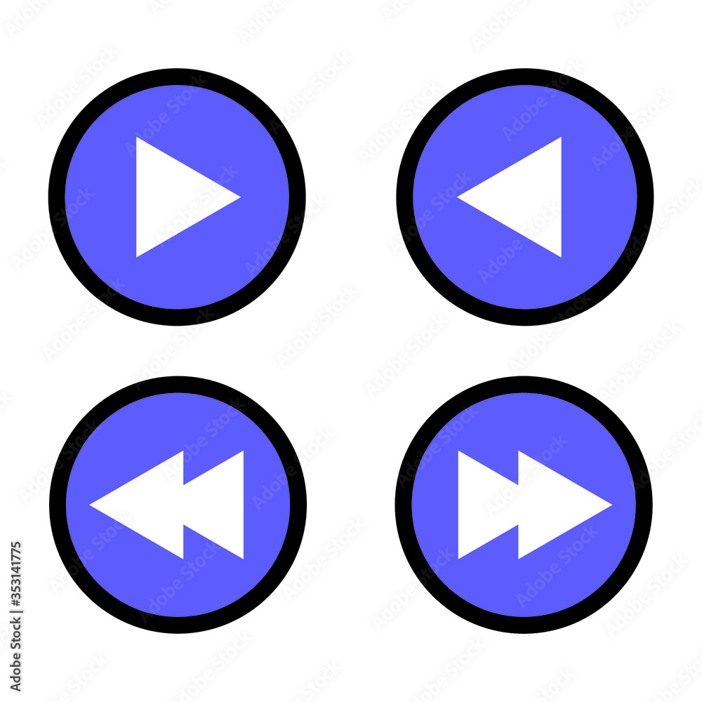 media player icons media player icons