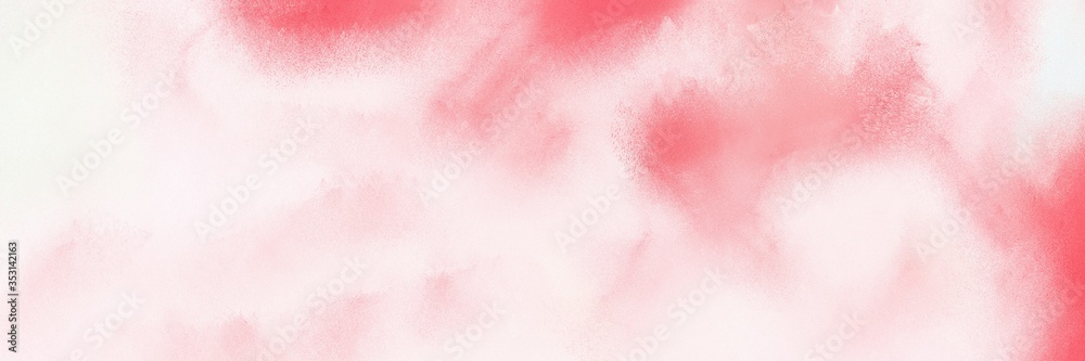 abstract vintage horizontal design with misty rose, light coral and pastel magenta color. can be used as header or banner