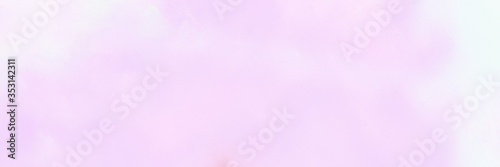 Fototapeta Naklejka Na Ścianę i Meble -  vintage painted art grunge horizontal banner background  with lavender, ghost white and white smoke color. can be used as header or banner