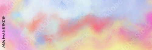 painted aged horizontal banner with light gray, burly wood and pastel magenta color. can be used as header or banner