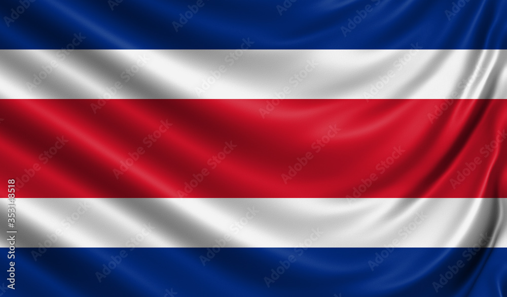 Waving color flag. Silk texure. 3d illustration. Waving color flag. Silk texure. 3d illustration.