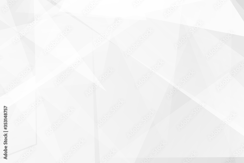 Fototapeta premium Abstract white and grey on light silver background modern design. Vector illustration EPS 10.