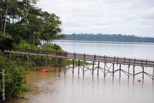 River walkway
