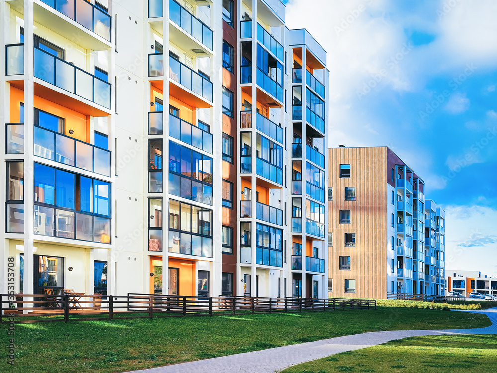Apartment home house residential building outdoor concept_4x3 Apartment home house residential building outdoor concept_4x3