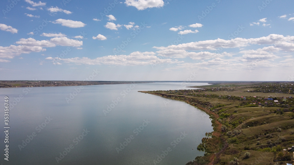 khadzhibey estuary lake