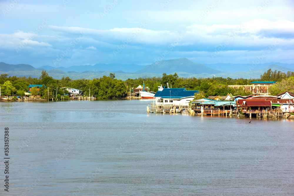 Obraz premium tropical beach resort