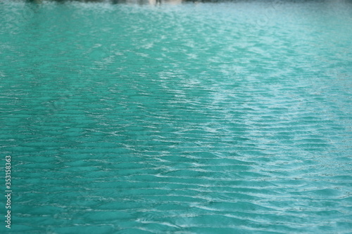 wave on the surface of water pool  background © BloodysAlice