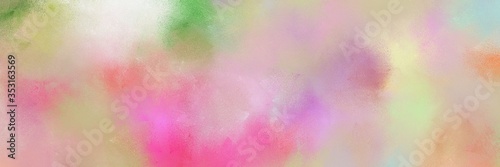 painted retro horizontal design with tan, pale violet red and pastel pink color. can be used as header or banner