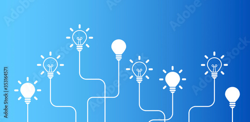 lampadina, idea, colori, creatività, idee	
