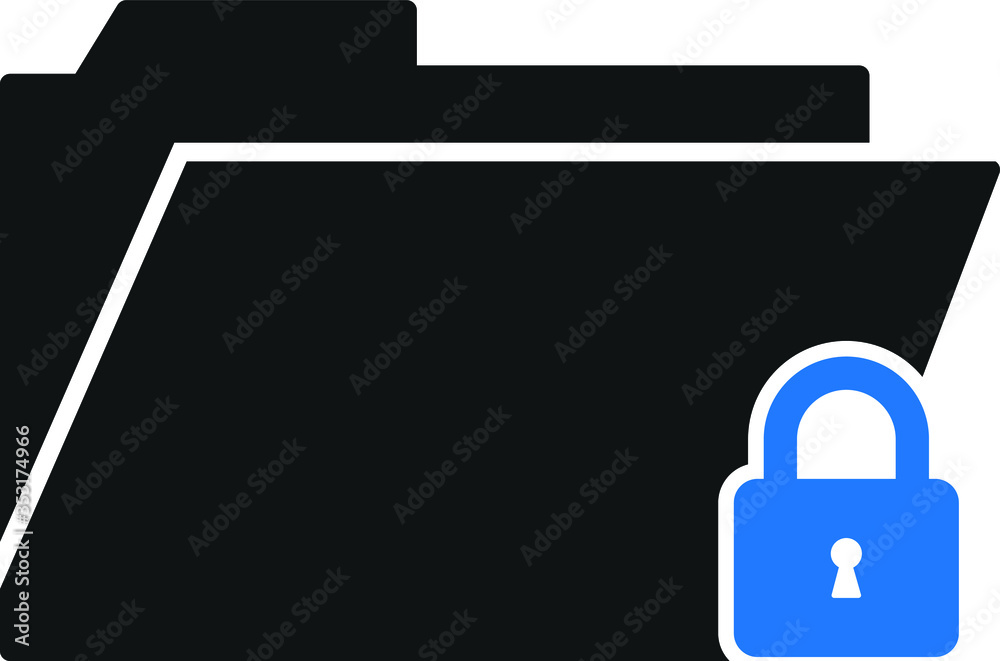 lock folder icon. file locker icon lock folder icon. file locker icon