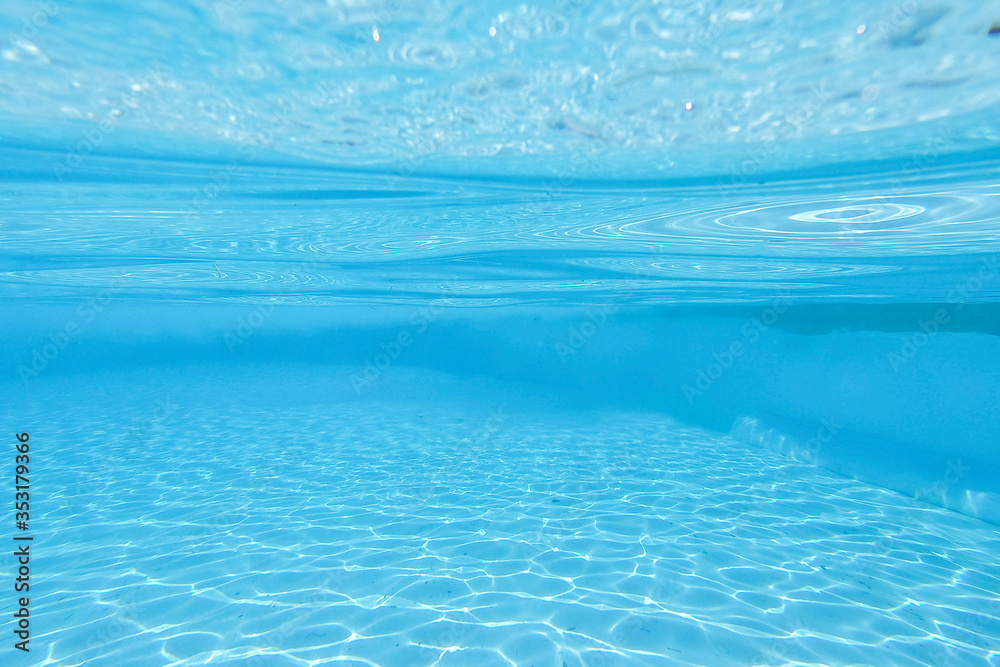 underwater and rays of sunlight shining through. underwater and rays of sunlight shining through.