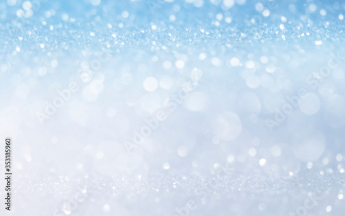 Christmas and New Year holidays glitter bokeh background