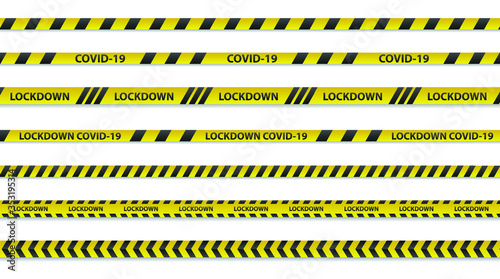 Stay at home quarantine lockdown label and warning, stop coronavirus COVID-19 spreading. safe lettering typography poster with text logo, ash tag or hashtag. Virus vector illustration