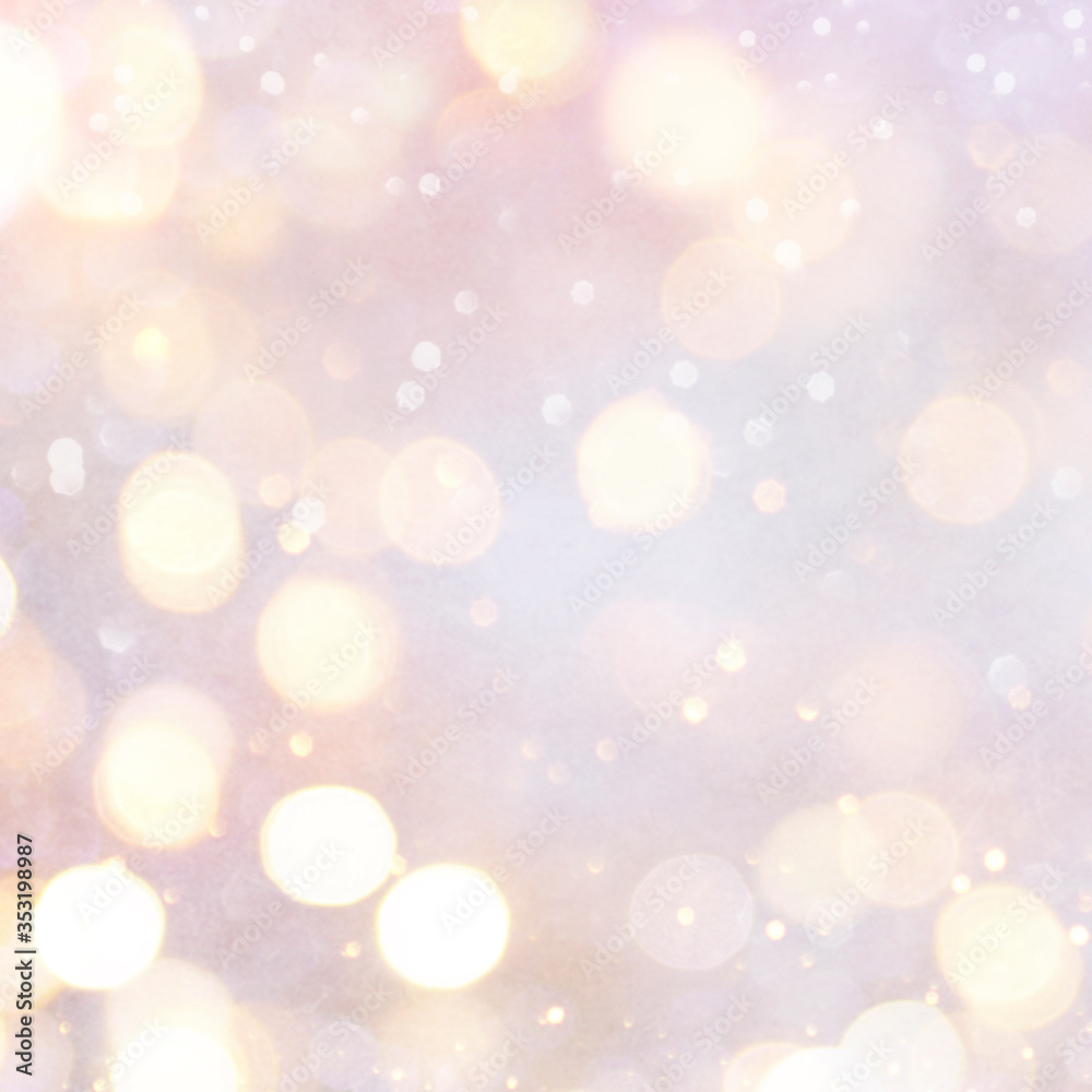 Christmas light background. Holiday glowing backdrop. Defocused Background With Blinking Stars. Blurred Bokeh. Christmas light background. Holiday glowing backdrop. Defocused Background With Blinking Stars. Blurred Bokeh.