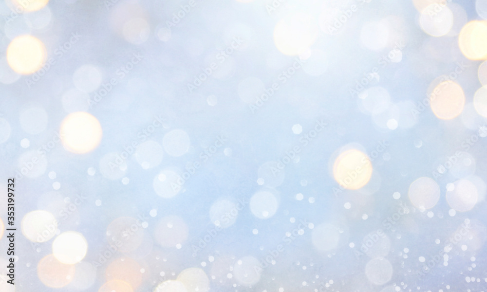 Christmas light background. Holiday glowing backdrop. Defocused Background With Blinking Stars. Blurred Bokeh. Christmas light background. Holiday glowing backdrop. Defocused Background With Blinking Stars. Blurred Bokeh.