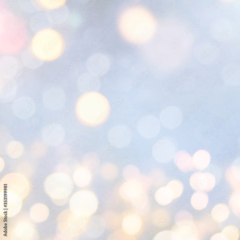 Christmas light background. Holiday glowing backdrop. Defocused Background With Blinking Stars. Blurred Bokeh. Christmas light background. Holiday glowing backdrop. Defocused Background With Blinking Stars. Blurred Bokeh.