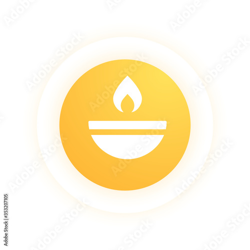 Oil Flame -  Icon