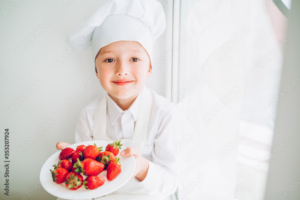 the little cook tastes fresh strawberries the little cook tastes fresh strawberries