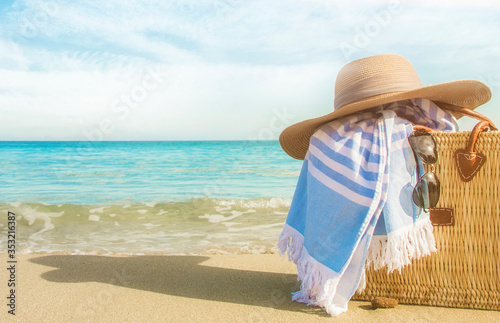Summer vacation travel concept
