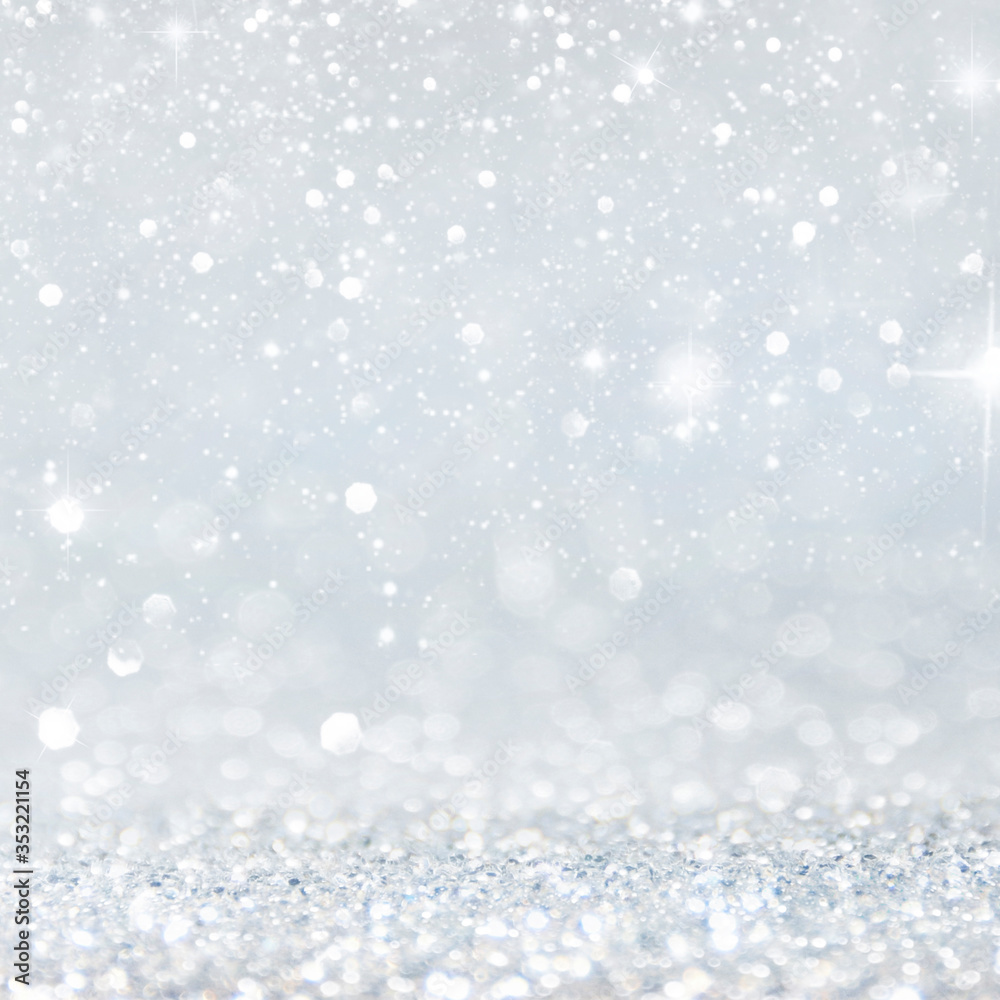 Christmas light background. Holiday glowing backdrop. Defocused Background With Blinking Stars. Blurred Bokeh. Christmas light background. Holiday glowing backdrop. Defocused Background With Blinking Stars. Blurred Bokeh.