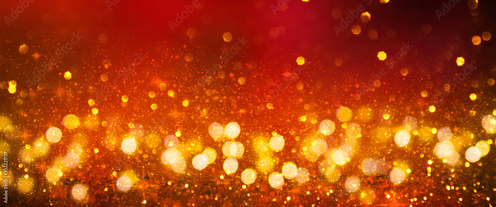 Christmas light background. Holiday glowing backdrop. Defocused Background With Blinking Stars. Blurred Bokeh. Christmas light background. Holiday glowing backdrop. Defocused Background With Blinking Stars. Blurred Bokeh.