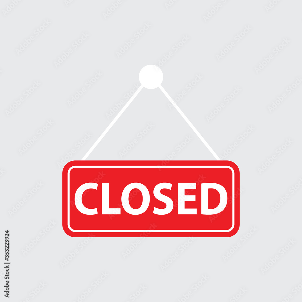 closed icon - vector Illustration
closed icon - vector Illustration