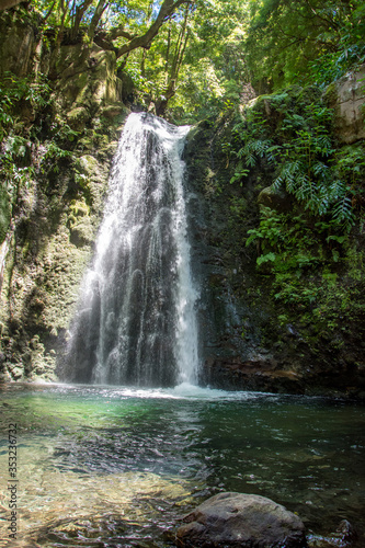 walk and discover the prego salto waterfall on the island of sao miguel, azores