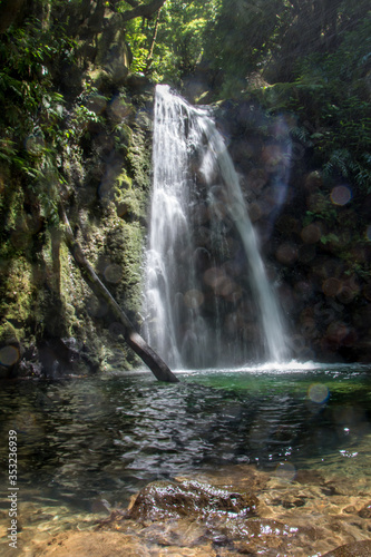 walk and discover the prego salto waterfall on the island of sao miguel  azores