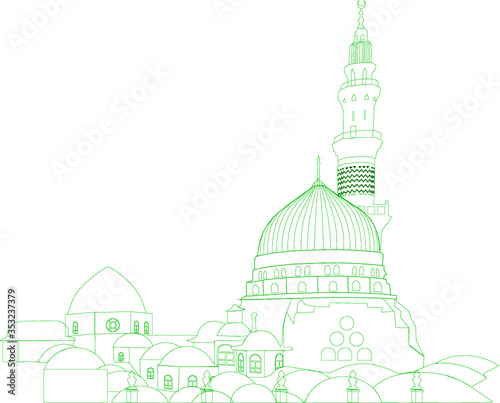 Mecca and Medina The holy mosque