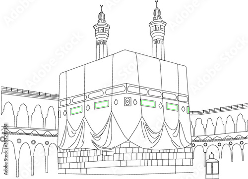 Mecca and Medina The holy mosque