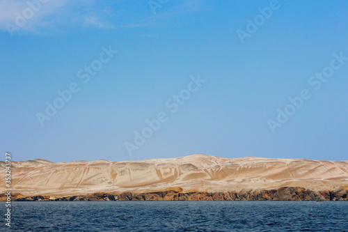 Nazca desert landscape