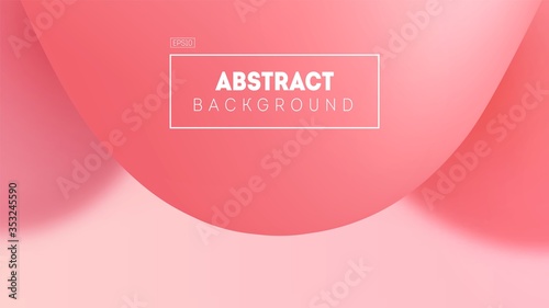 Chewing gum style abstract vector illustration with blurred background.