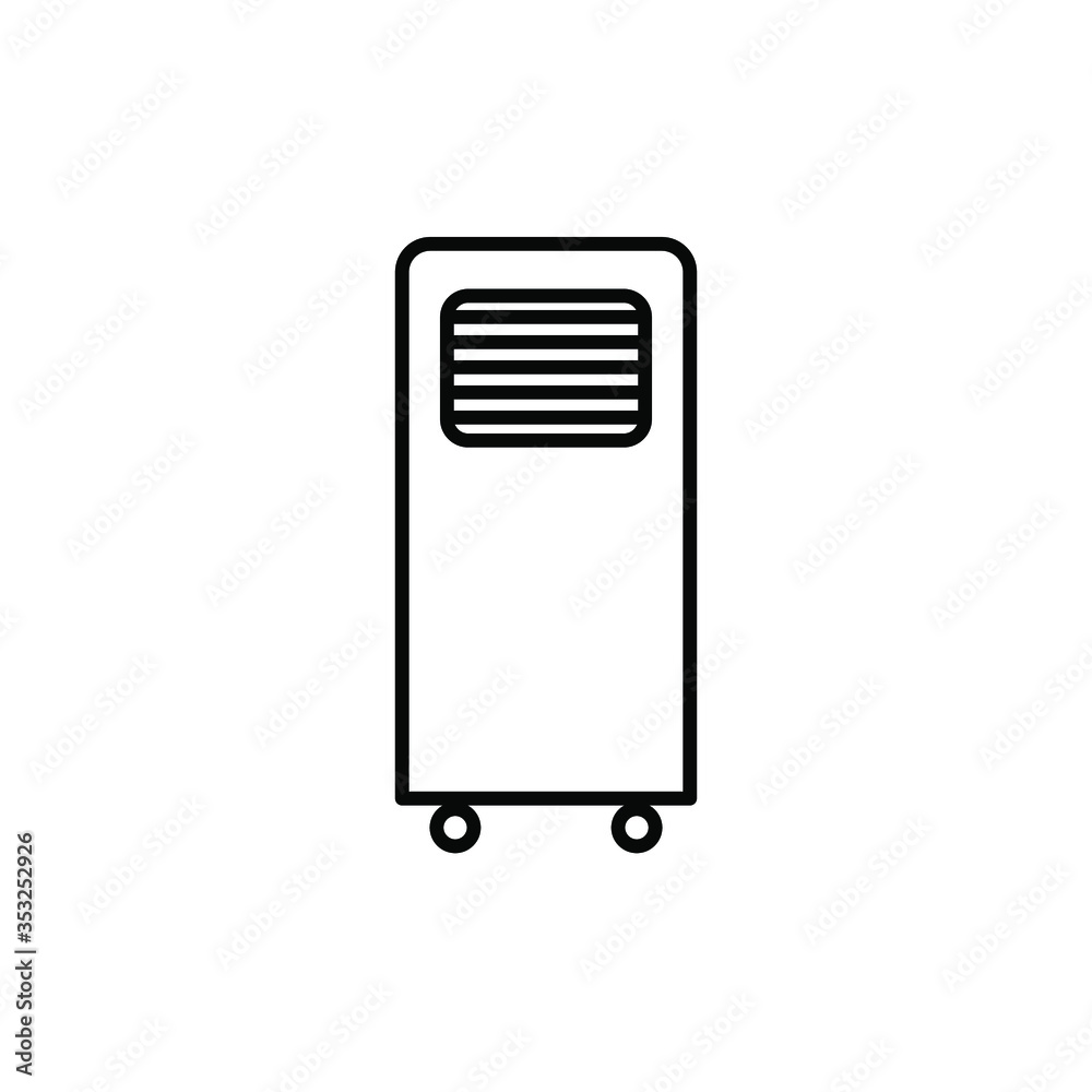 air conditioner icon template air conditioner icon template