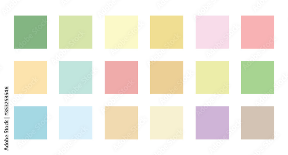 colour set palette vector illustration colour set palette vector illustration