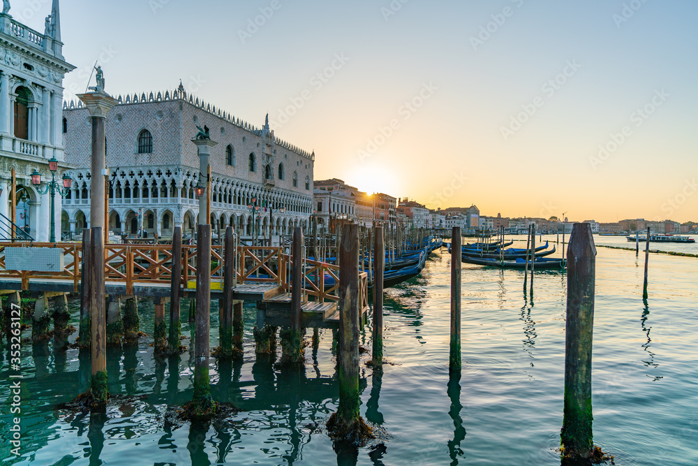 Naklejka premium サンマルコ広場の風景