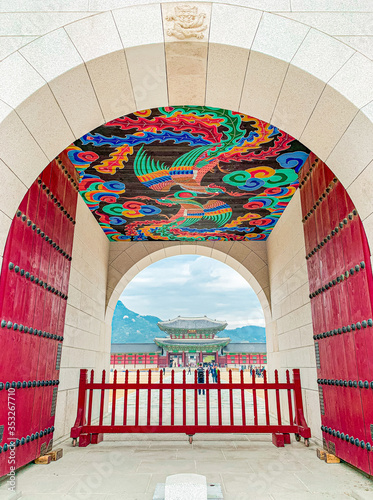 entrance to the palace
