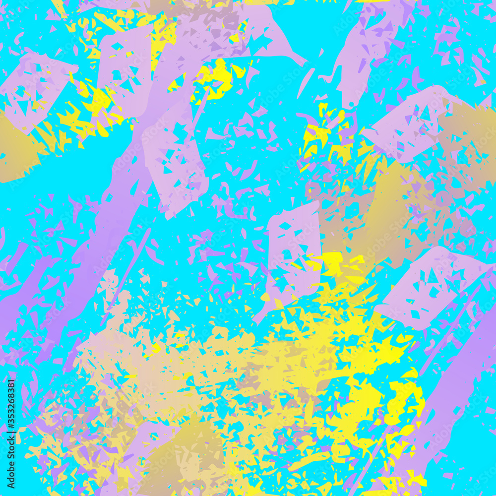 Grunge Dry Paint Surface. Watercolor Splatter 
