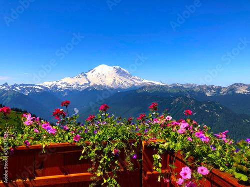 Crystal Mountain Summit in Washington state