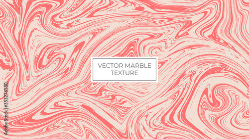 Pink marble vector design. Marbling Texture design.