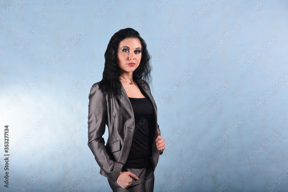 Girl in a suit Girl in a suit