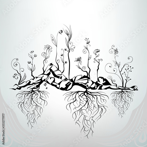 Ancient garden
