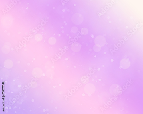 Abstract context. Pastel soft colored background. White, pink, yellow,purple, magenta colors backdrop with bubbles. Soft, blurred, light, bright flat. © KatiaMakarova