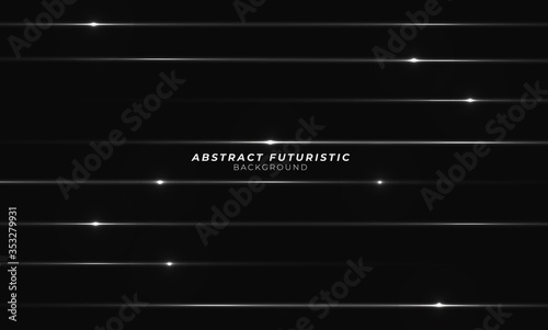 Abstract laser beams. Isolated on transparent black background. Abstract futuristic art wallpaper. Vector illustration.