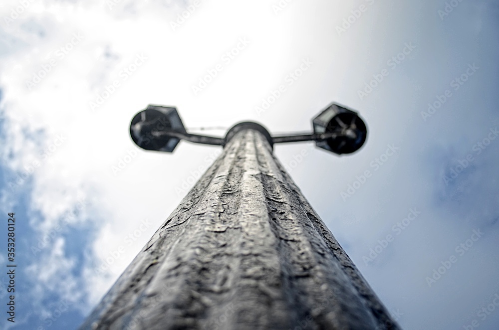 Fototapeta premium A lamp pole