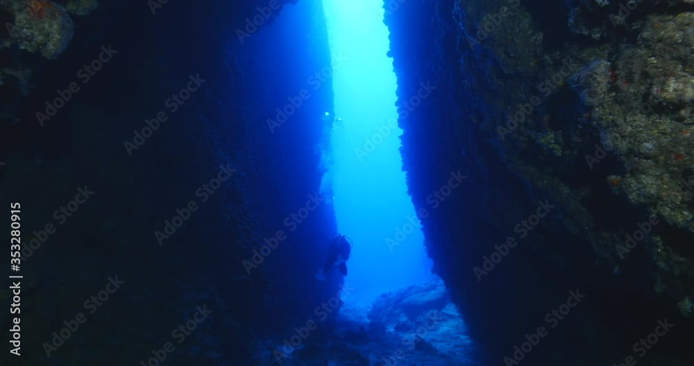 caves tunnels swimthroughs underwater for scuba divers to explore with nice lightning sun beams and rays ovean scenery caves tunnels swimthroughs underwater for scuba divers to explore with nice lightning sun beams and rays ovean scenery