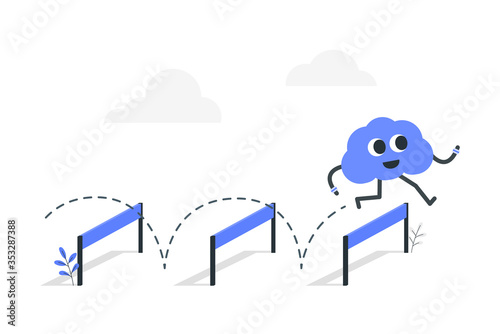 Mental agility concept illustration.